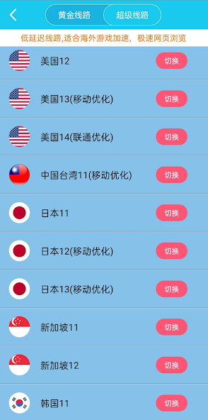 加速器vp旋风雷神android下载效果预览图